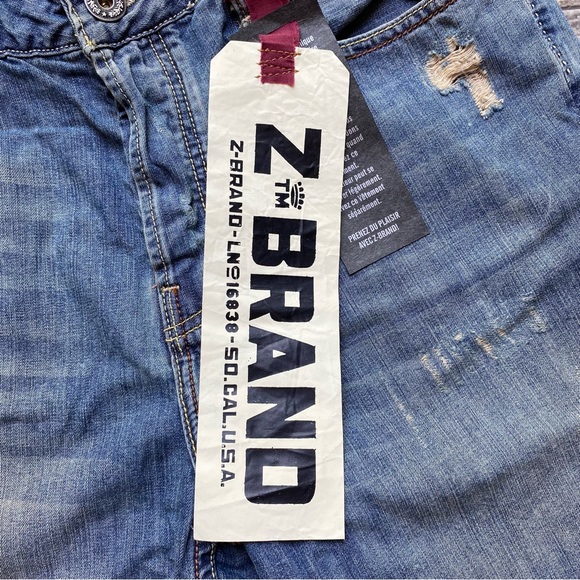 Z Brand Distressed Denim Shorts - Picture 3 of 12